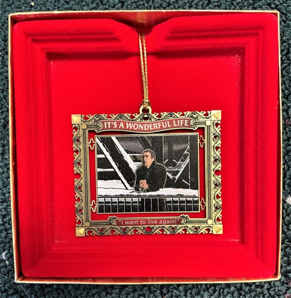 It's A Wonderful Life Collectible Ornament (3rd of a series) - Image 2