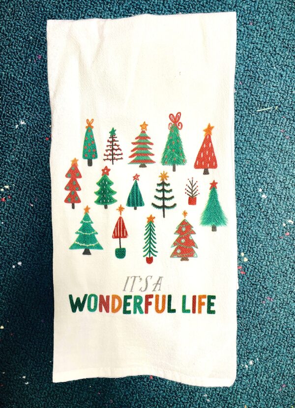 It's a Wonderful Life Tea Towel